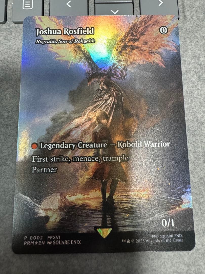 MTG ジョシュア・ロズフィールド ロフガフフの息子、ログラクフ FOIL 英語