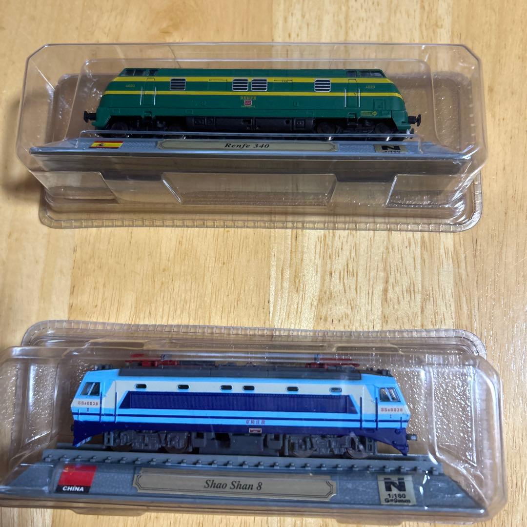 世界の鉄道模型セット　デルプラド　29個