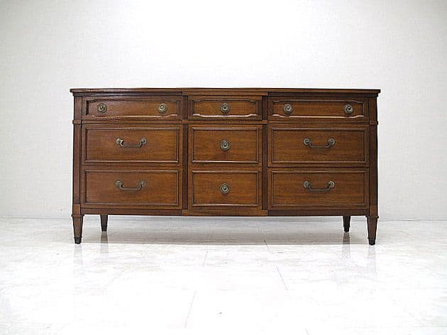 ドレクセルヘリテイジ 「トライユン」 マホガニー材サイドボード　　リビングボード