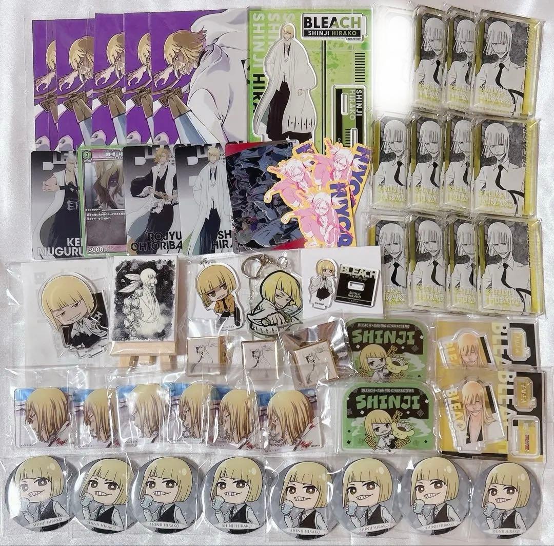 BLEACH 平子真子　缶バッジ　アクスタ　ブロマイド　ドミノ　アクリルバッジ