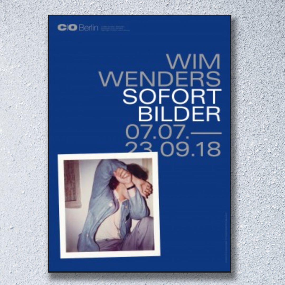 Wim Wenders sofort bilder CO BERLIN ポスター