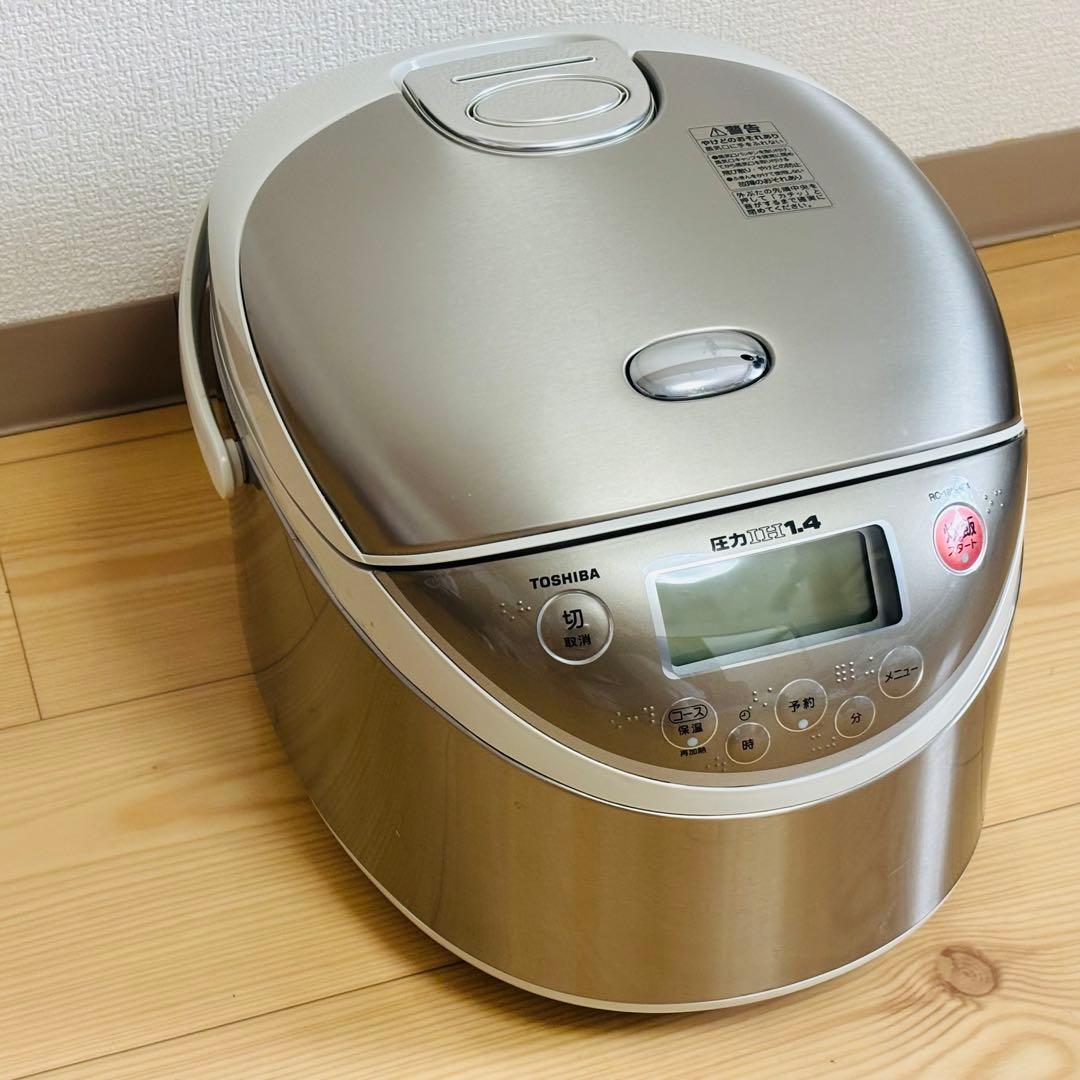 東芝　一升炊き　圧力IH 動作良好