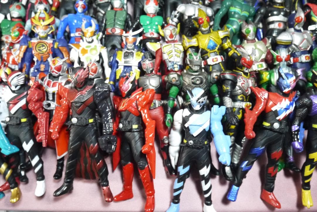 レジェンドライダーシリーズ　ビッグサイズソフビフィギュア　132体