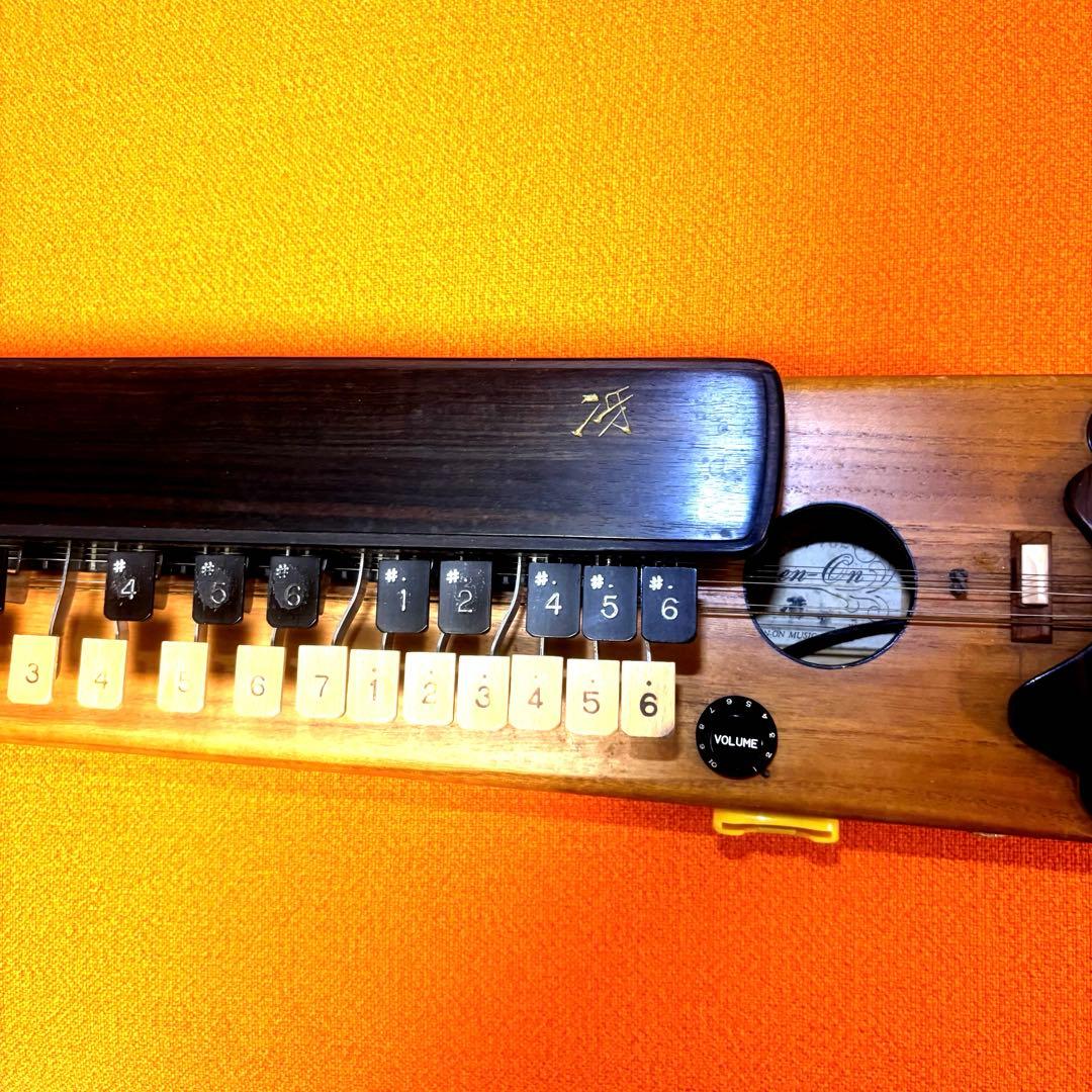 美品　全音 ZENON 高級大正琴 冴 E 和楽器　大正琴 和楽器定価12万！