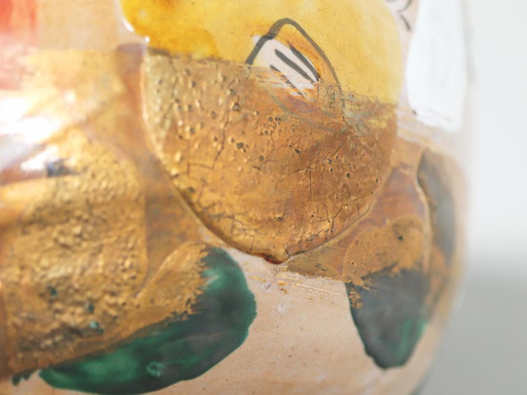 椿絵 大鉢 27cm