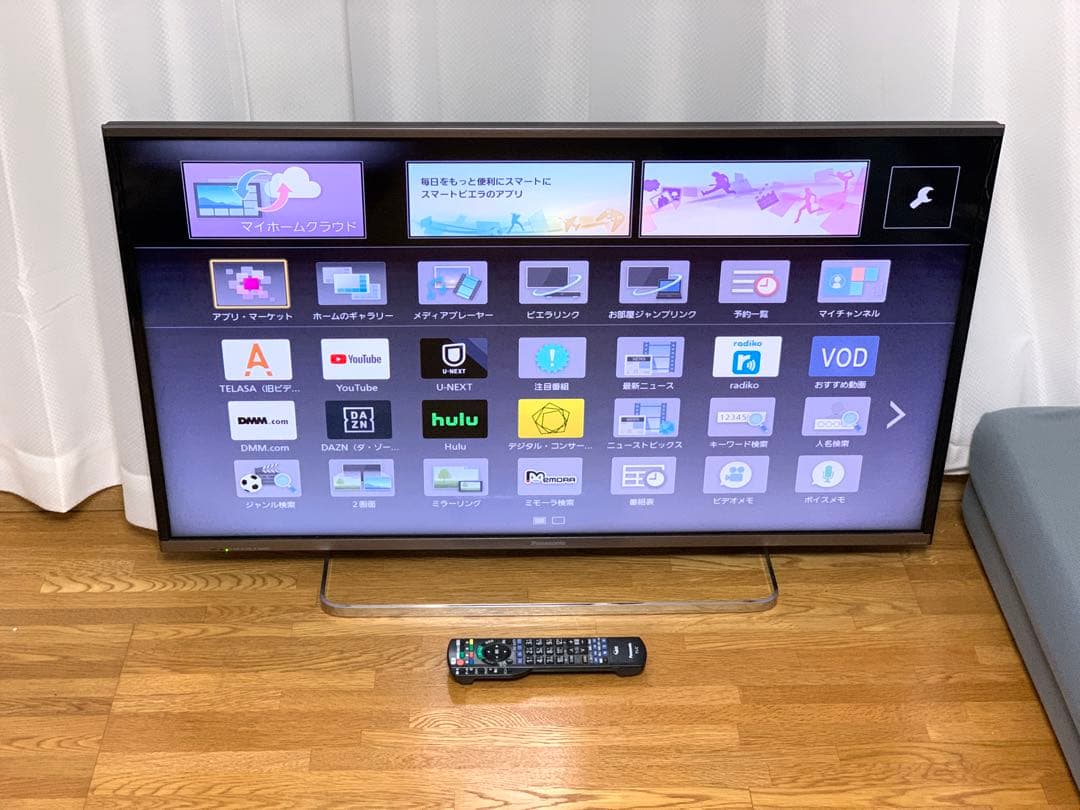 スマートテレビ パナソニック 40型 4K対応 ネット動画️⭕️地上波BSCS
