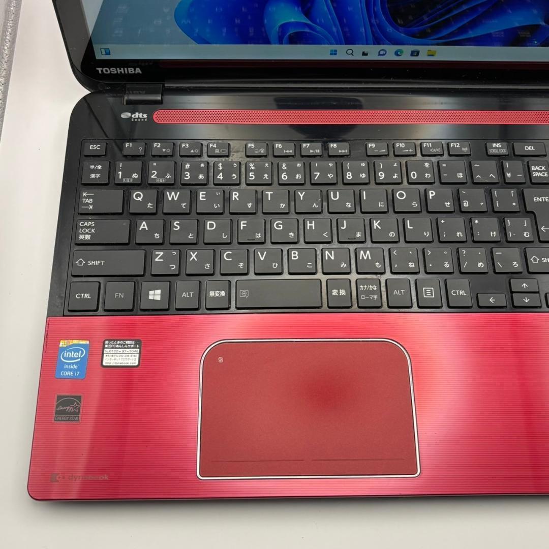 【東芝】T654 高性能i7 新品SSD512GB 8GB ノートPC