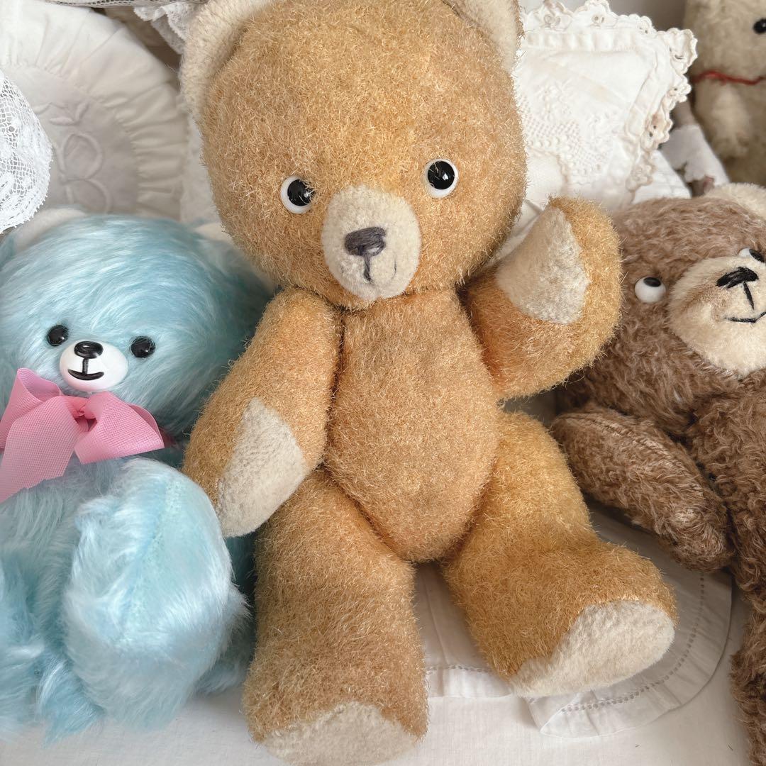 ポンチ目　DDRベア ベルリンベア　アンティークベア　アンティークテディベア