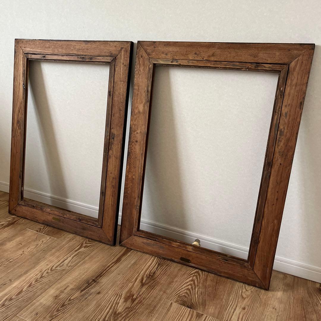 イギリスアンティーク額縁2個