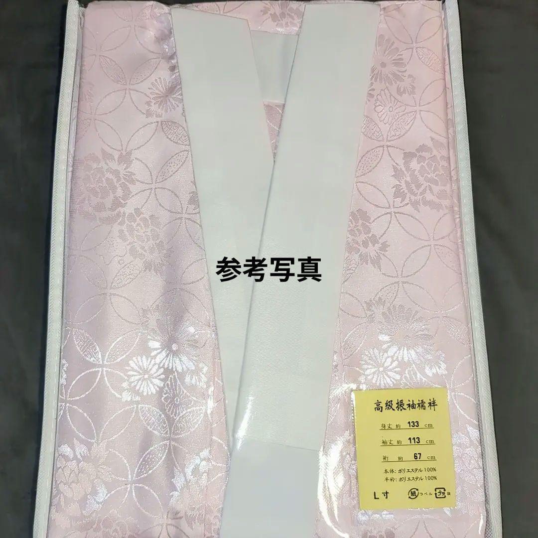 正絹振袖 駒刺繍 薔薇 蝶 銀通し 振袖セット 振袖フルセット 黒青白 62