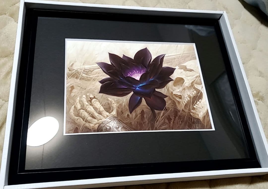 Black Lotus ブラックロータス MO アートプリント 複製原画 MTG