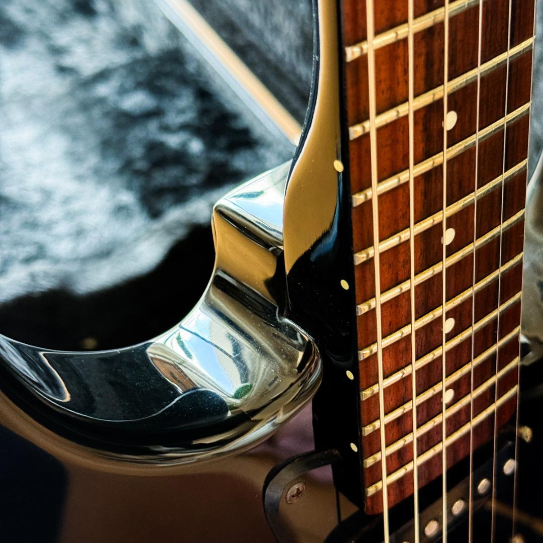 【メンテ済】86年製 FERNANDES FR-55 Black アルダーボディ