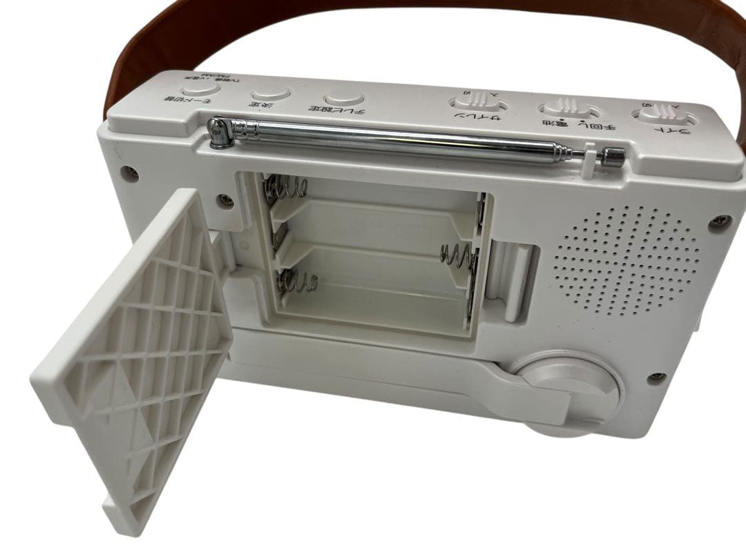 Qriom 手回し充電テレビラジオ ポータブルテレビ JYTM-RTV430