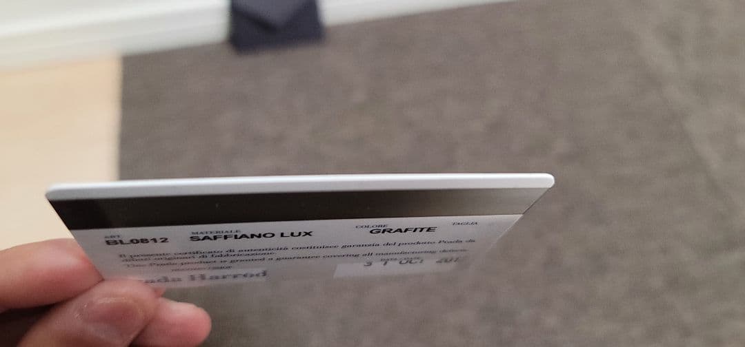 コージー様 PRADA BL0812