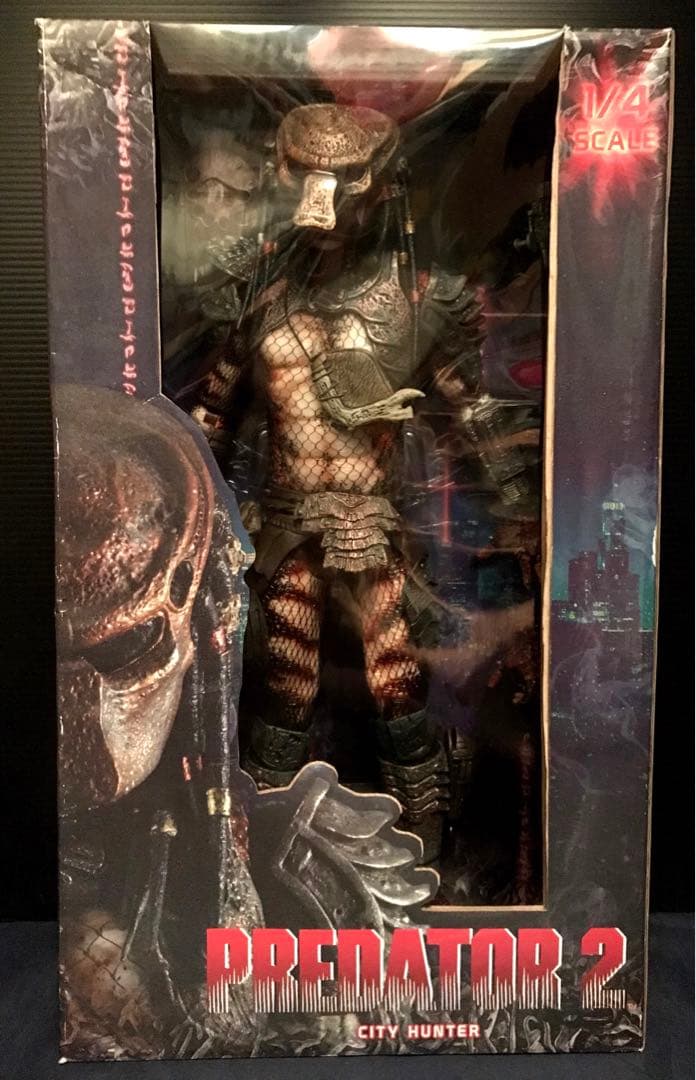 ネカ製プレデター2　“シティーハンタープレデター”1/4スケール マスクver.