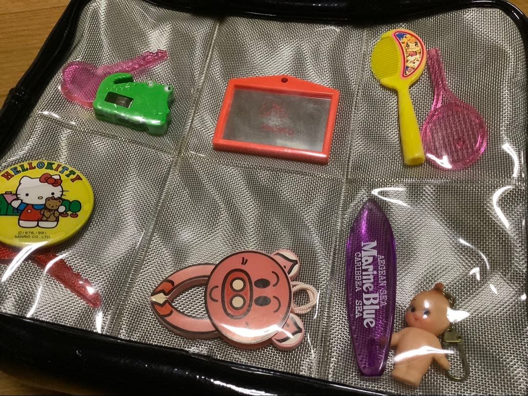 【確認画像】カスタム　ショルダーバッグ　レトログッズキャラクター　カバン