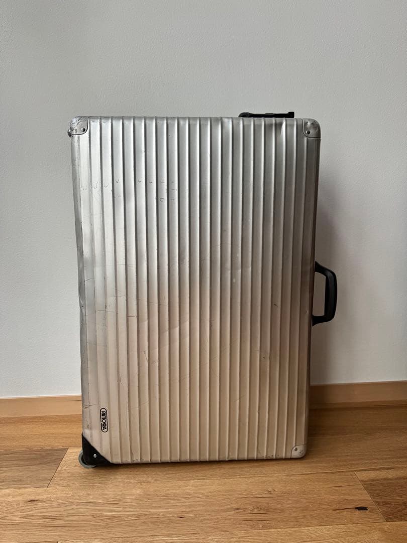 RIMOWA サバンナ 2輪 ヴィンテージ 80L アルミニウム　プルタブ式