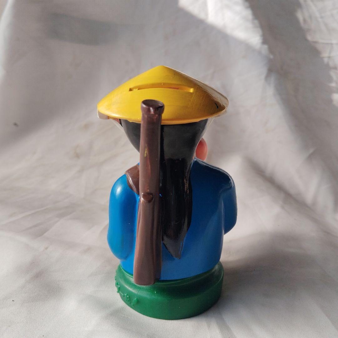 昭和レトロ 当時物 ベトナムに母と子の保険センターを！ ソフビ 貯金箱