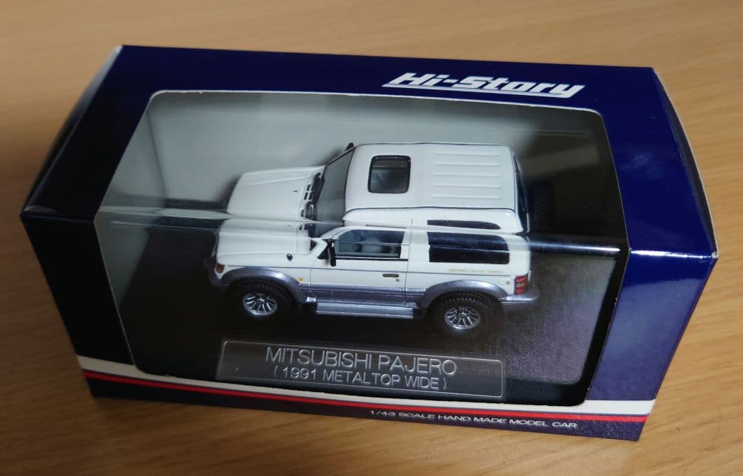 三菱パジェロ 1991 l Top Wide 1/43
