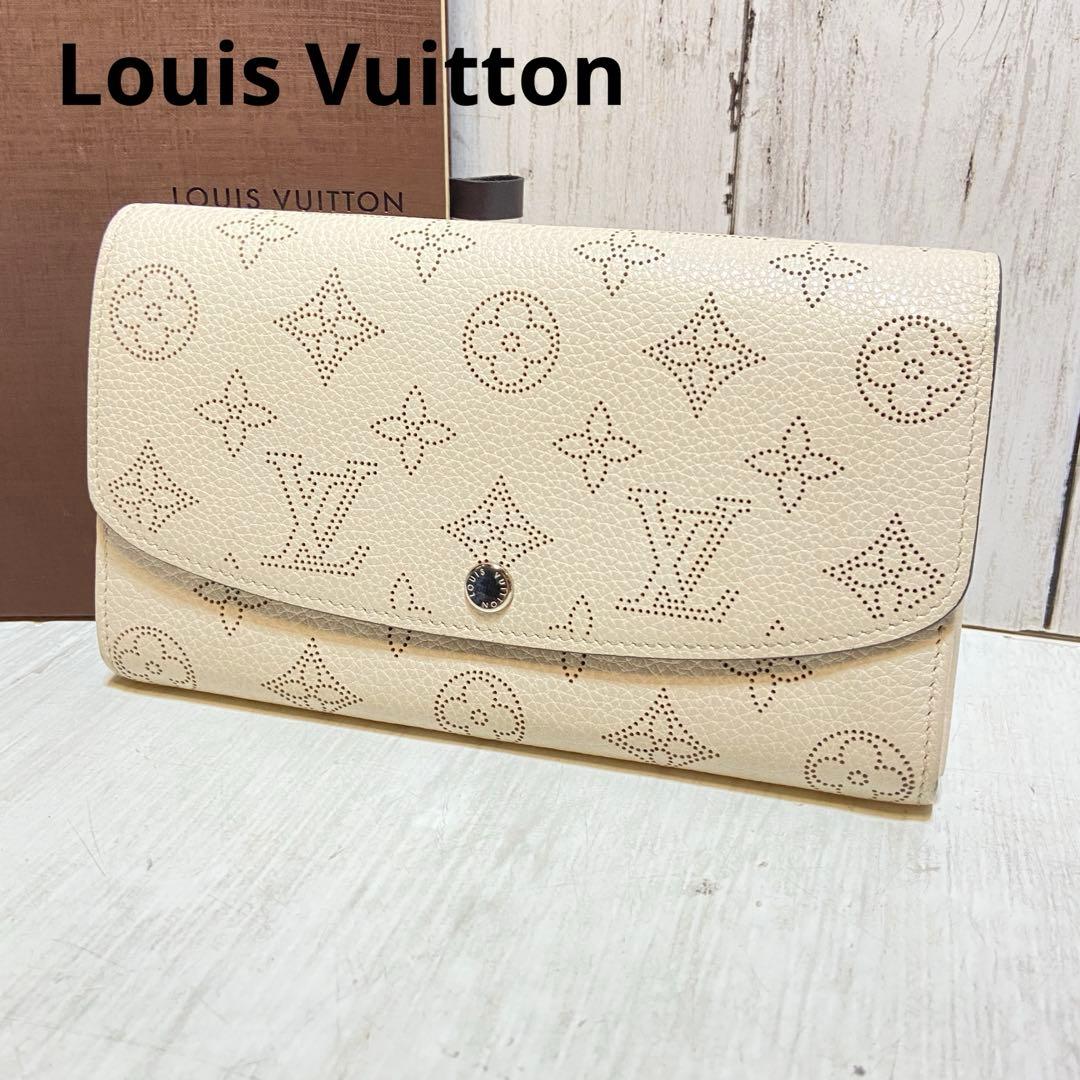 ルイヴィトン⭐️ポルトフォイユ・イリス　マヒナ　イヴォワール　長財布