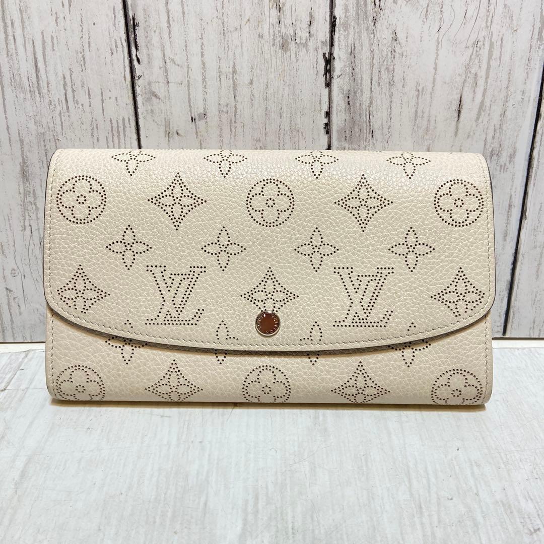 ルイヴィトン⭐️ポルトフォイユ・イリス　マヒナ　イヴォワール　長財布