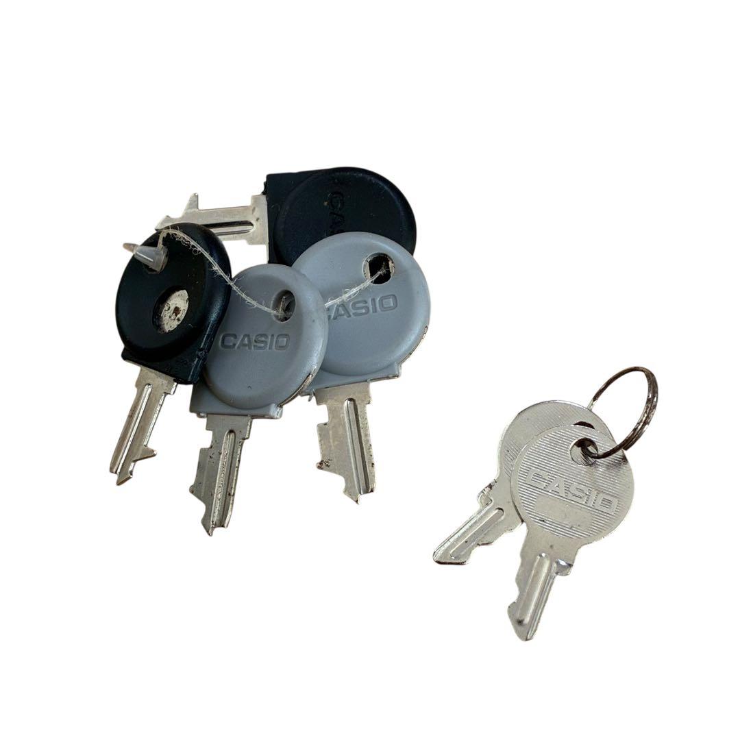 DoctorXNew 　CASIO 電子レジスター TE-340 鍵3種類