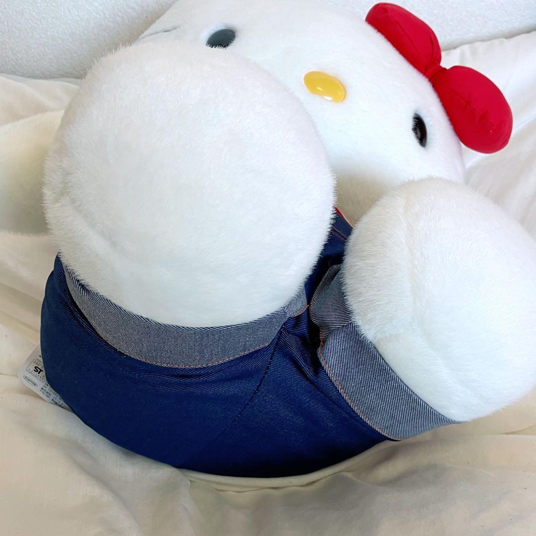 美品 ハローキティ ぬいぐるみ LLサイズ 2002年製 平成レトロ サンリオ