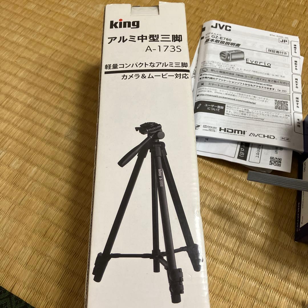 井*美様 JVC Everio GZ-E780-S ビデオカメラ 本体　おまけ付