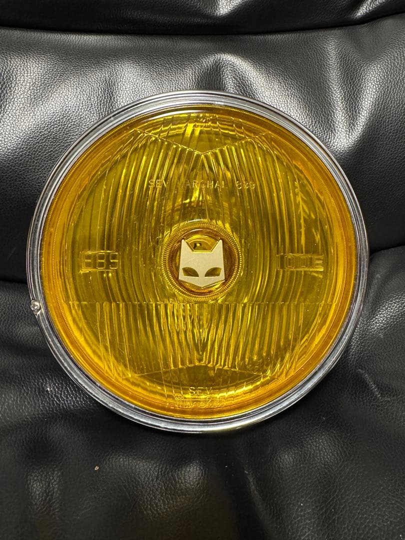 マーシャルイエローヘッドライト　ケース付き