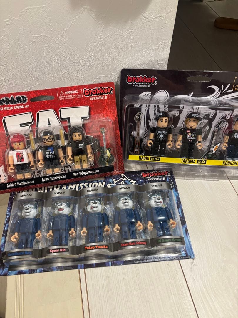 マンウィズ　ハイスタ　10feet フィギュア　brokker 希少