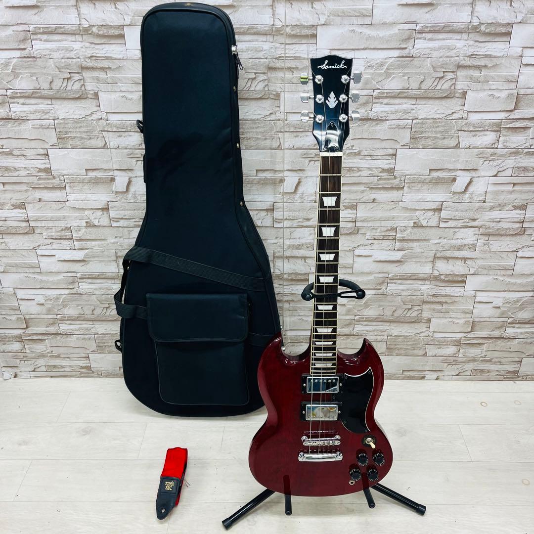 Samick サミック SGタイプ エレキギター チェリーレッド