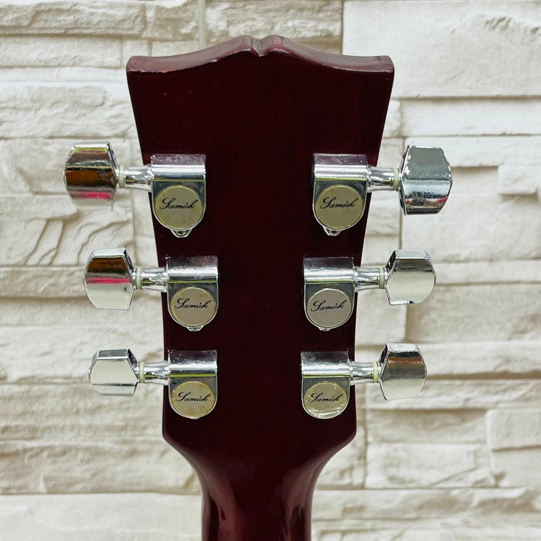 Samick サミック SGタイプ エレキギター チェリーレッド