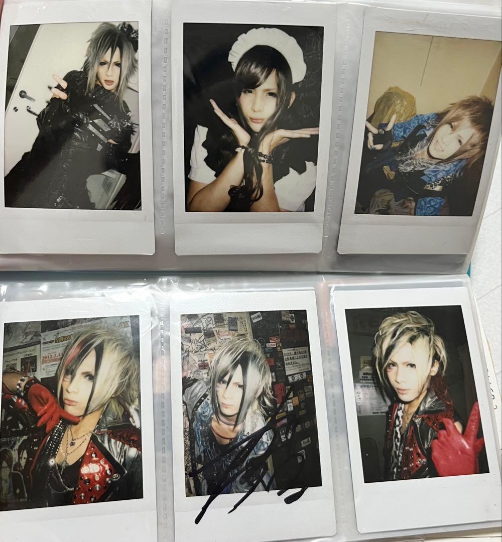 d*7様 Royz 昴 チェキ 初期 サイン付き レア 11枚セット
