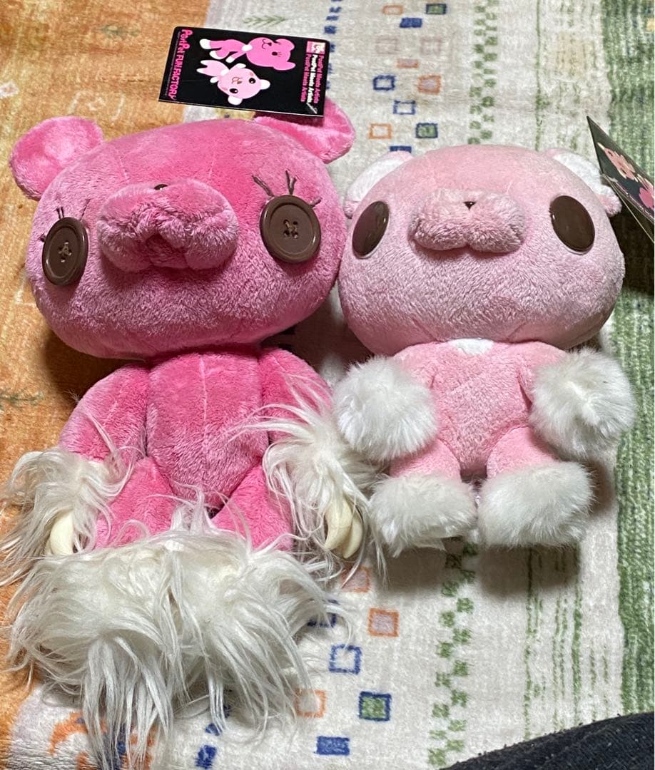 【タグ付き】グルーミーポストペットコラボぬいぐるみ2体セット