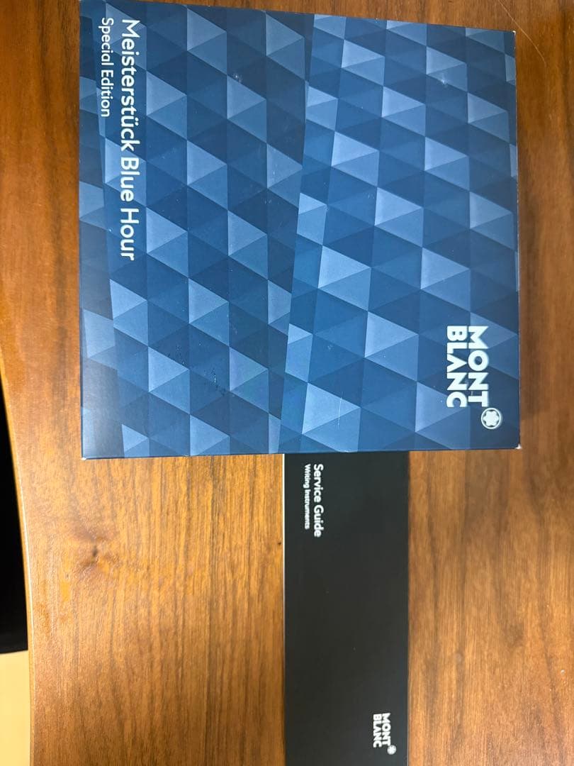 モンブラン 万年筆 Meisterstück Blue Hour 146 F