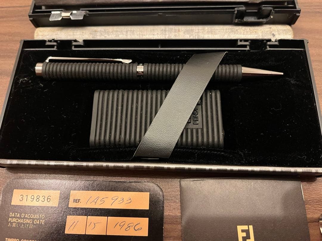 【未使用品】Fendi ボールペン ライターセット　アンティーク