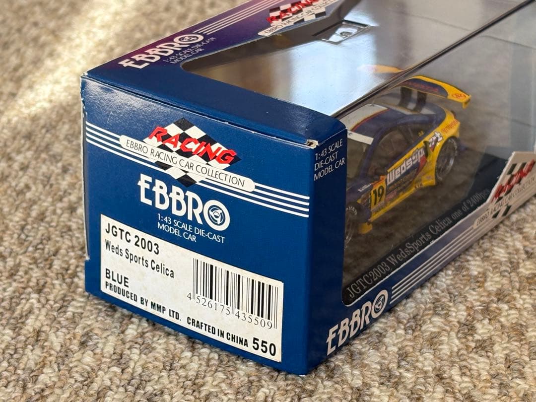 エブロ 1/43 WedsSports Celica JGTC2003