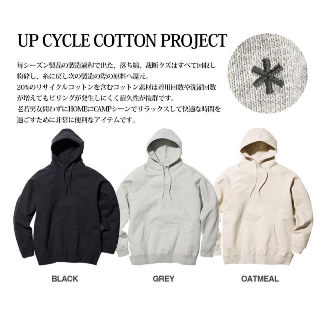 hana　スノーピーク リサイクル コットン スウェット フーディー