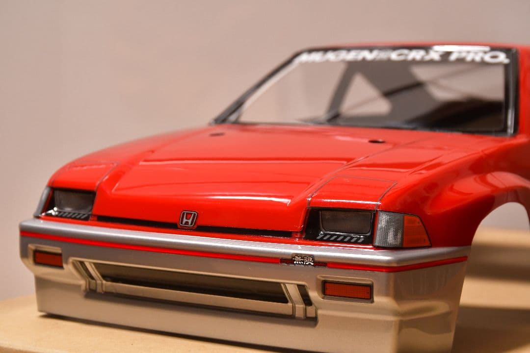 タミヤ crx 塗装済みボディ