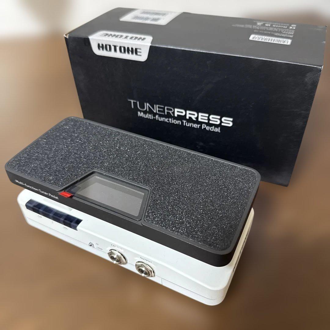 HOTONE TUNERPRESS マルチファンクションチューナーペダル