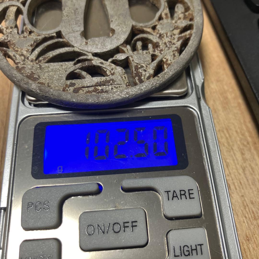 鉄製 鍔　後藤常正