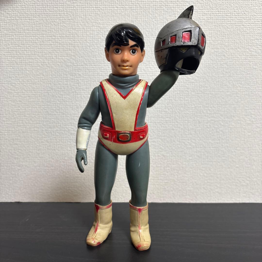 【ジャギ様取り置き】旧バンダイ シルバー仮面 面取れソフビ