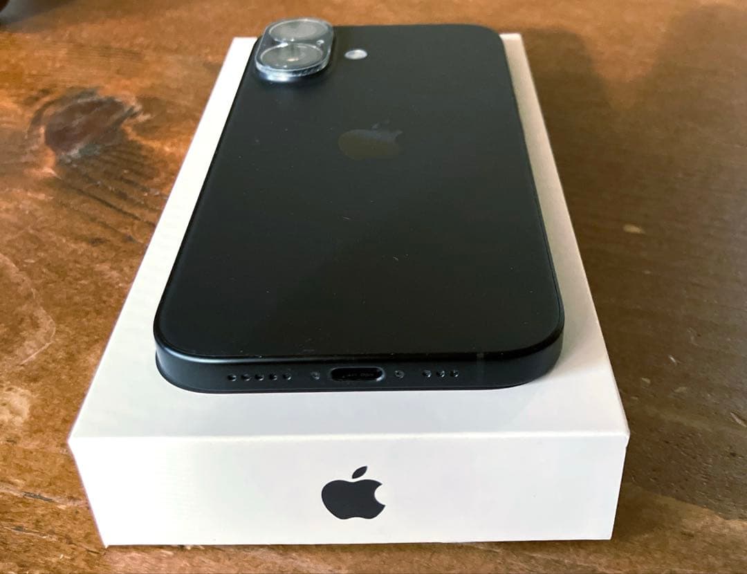 iPhone16 128gb ブラック Apple購入残債なし