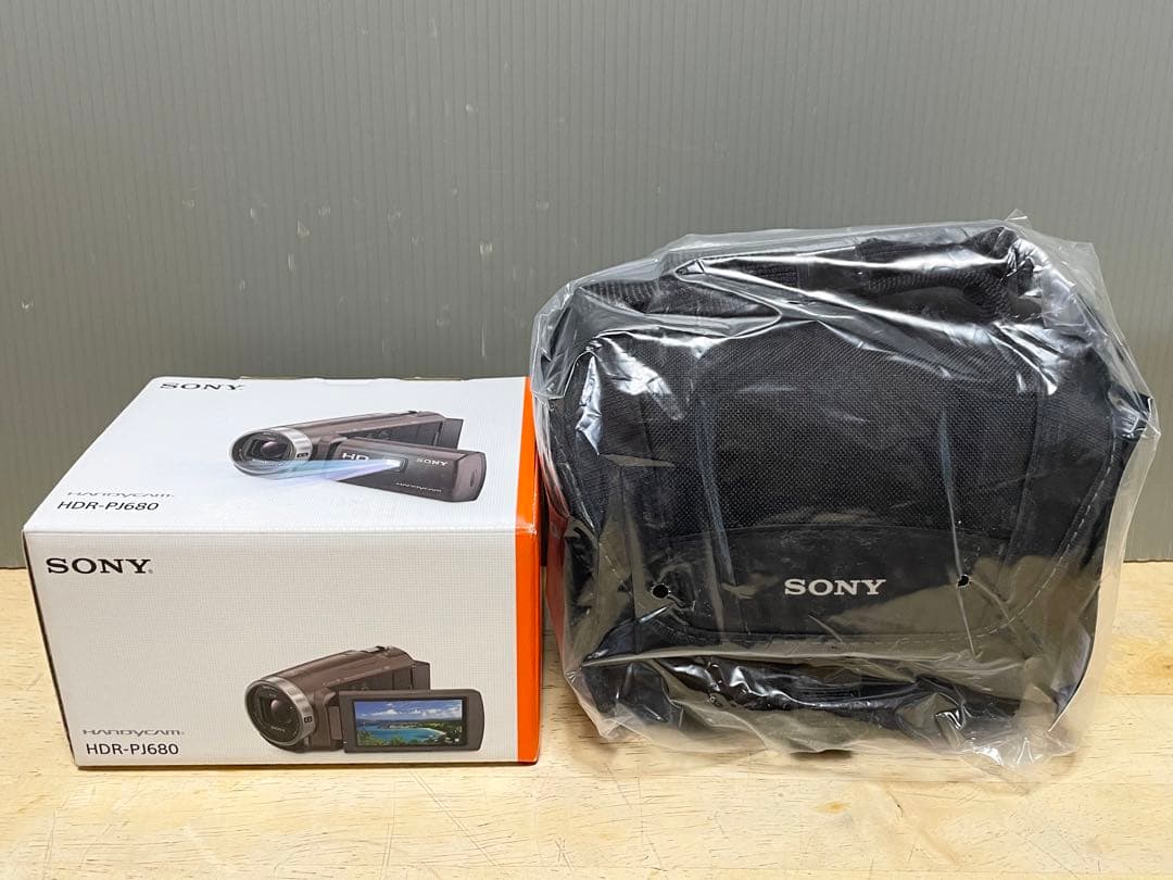 新品未使用SONY HDR-PJ680-TI ビデオカメラ 新品ケース付き