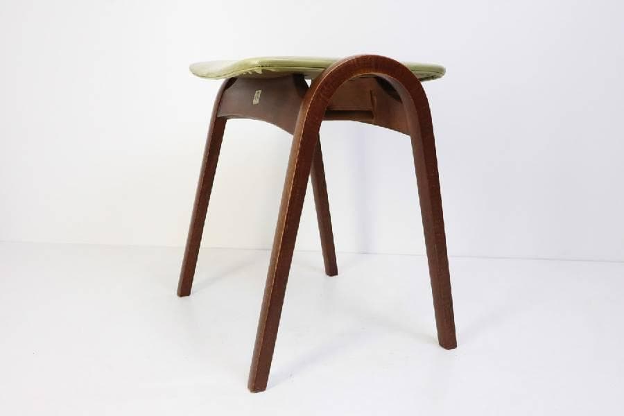 値下げ中 秋田木工 剣持勇 No.202 スタッキングスツール ベージュ