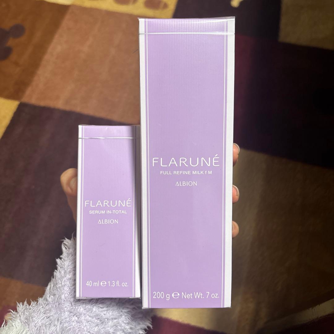 ALBION FLARUNÉ フルリファインミルクf M セラムイントータル
