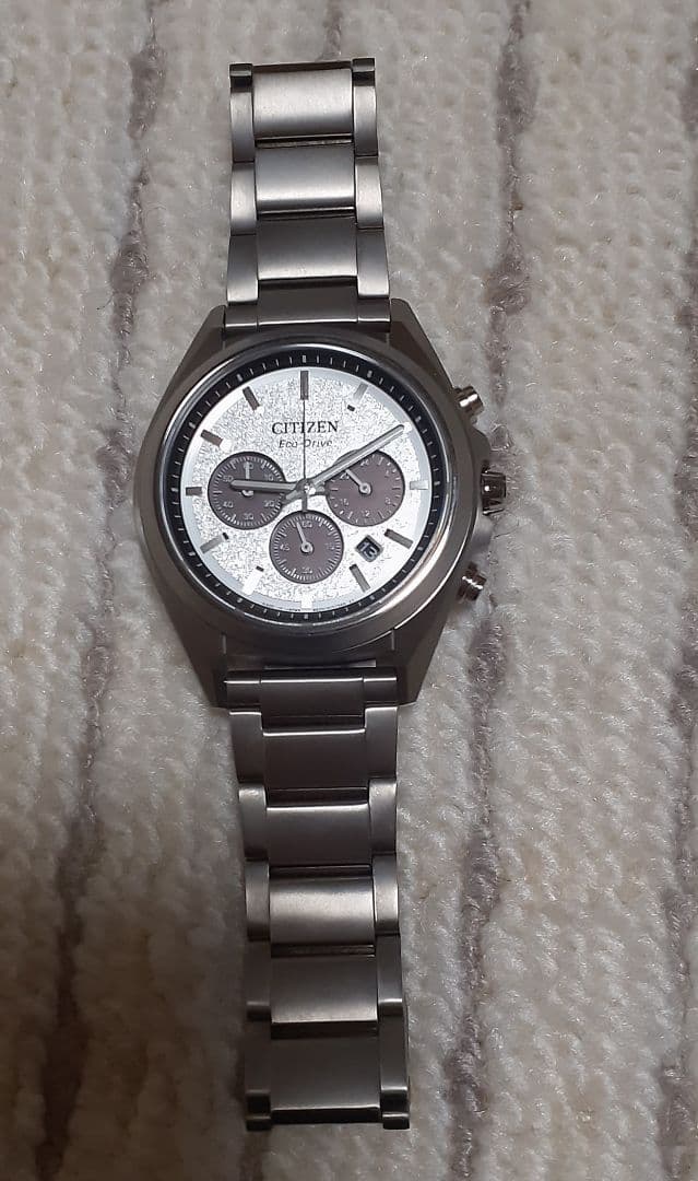 シチズン アテッサ エコドライブ(Eco-Drive)クロノグラフ　16cm