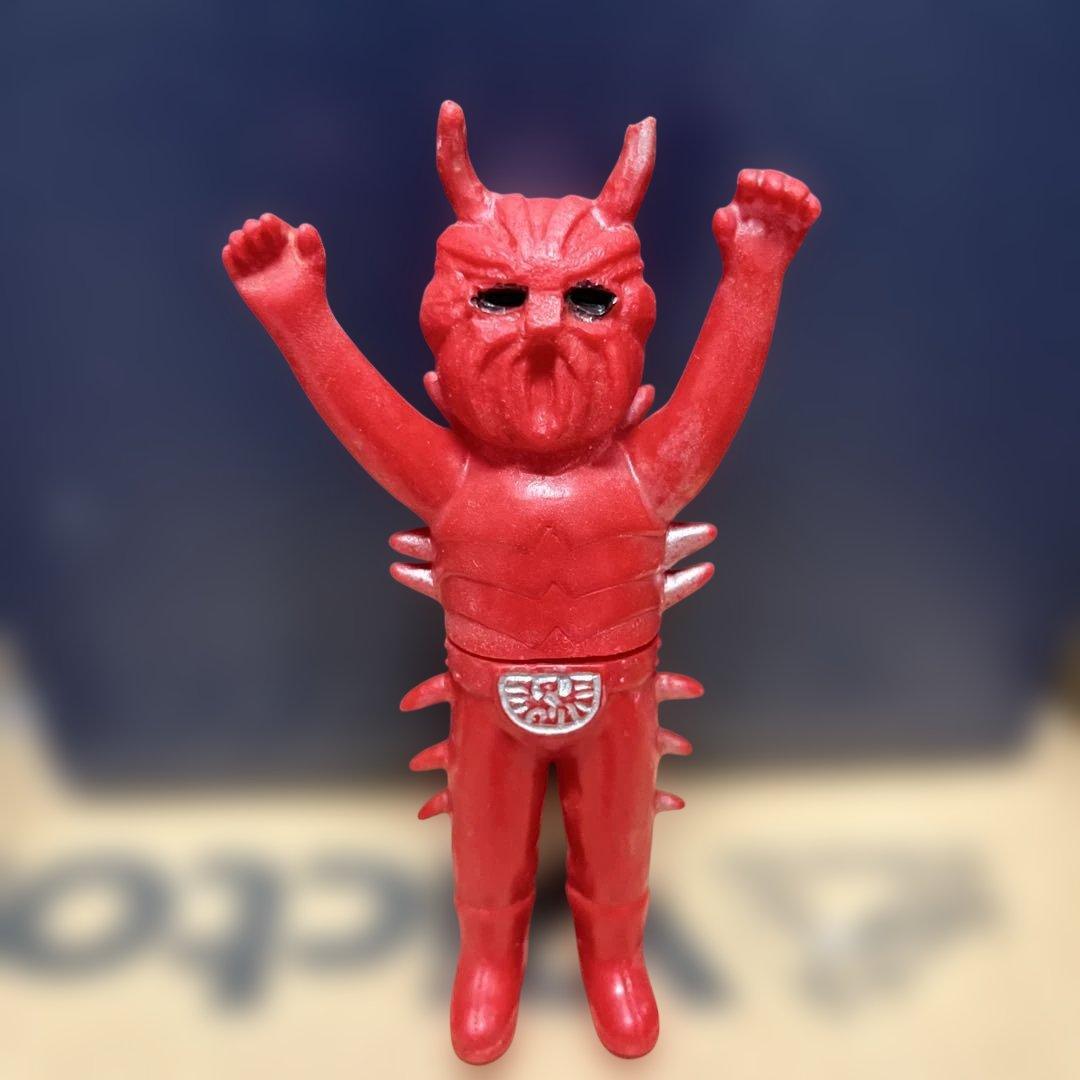 仮面ライダー　ムカデラス　ミニソフビ　ポピー　旧バンダイ　当時物