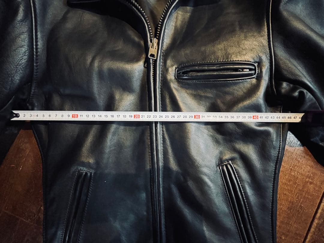 Schott AT101 34ショット シングルライダースジャケット USA製