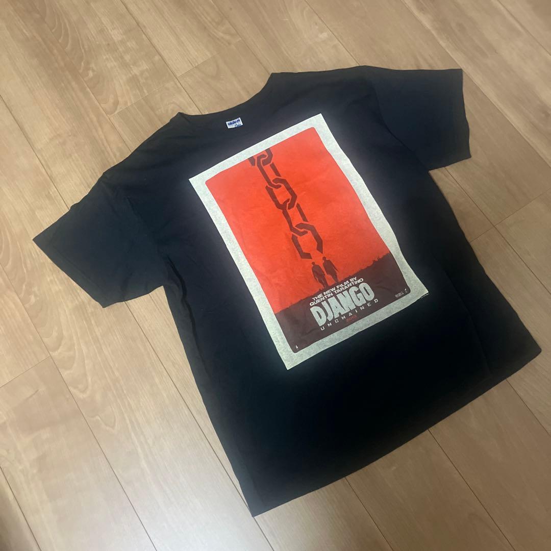 超レア！限定　公式　ジャンゴ　繋がれざる者　Tシャツ　XLサイズ　未使用